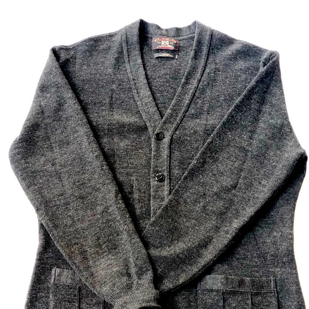RRL Ralph Lauren Mens Cardigan XL